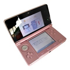 Nintendo ニンテンドー 3DS ピンク 本体 充電器・タッチペン付きの画像