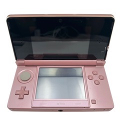 Nintendo ニンテンドー 3DS ピンク 本体 充電器・タッチペン付きの画像