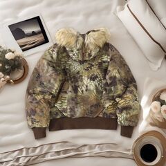 Stussy✖Alpha lndustries コラボ ショート丈 パーカコート の画像
