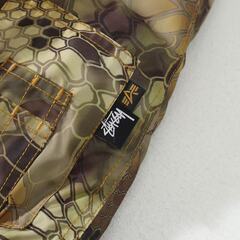 Stussy✖Alpha lndustries コラボ ショート丈 パーカコート の画像