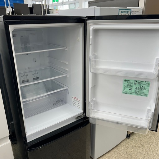 リユースのサカイ東金MITSUBISHI 冷蔵庫 18年製 146L MR-P15C-B TJ15439