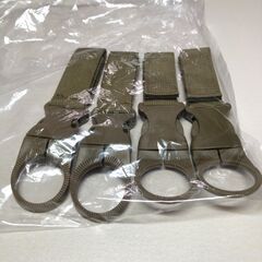 登山や釣りに最適◎マジック式ボトルホルダー　4本セットの画像