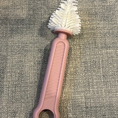 哺乳瓶ブラシセット ピンクの画像