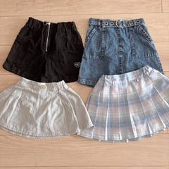 女の子秋冬服130cm 11点セットの画像