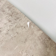 ✨【緊急】ダイニングテーブル コンクリート調 ４人掛け 140cm 訳あり品 頑丈！の画像