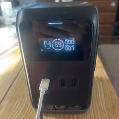 ほぼ未使用EcoFlow TRAIL 200DC ポータブル電源 192Wh