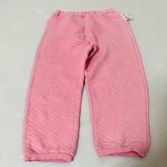 【あったか・2点セット】ユニクロ　女の子　パジャマ　上下セット　100サイズの画像