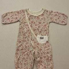 conoco花柄ロンパース2色セットの画像