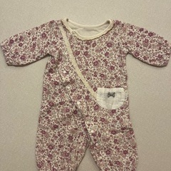 conoco花柄ロンパース2色セットの画像
