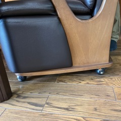 高級木製家具調こたつの画像