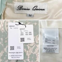 Donia Quinn ドニアクイーン フラワーレース ボックスプリーツ ミニドレス キャバドレスの画像