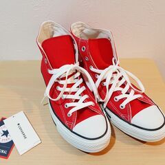 コンバース オールスター ハイカット レッド 赤 27.5cm CONVERSE ALL STAR HI M9621 RED US9.0の画像