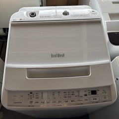 美品 2022年 日立 7kg　全自動洗濯機 BW-V70G 配達設置応談の画像