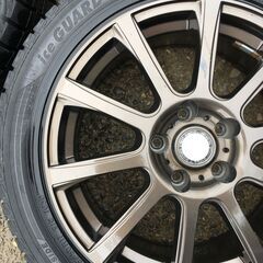 215/50R17 冬用スタッドレスタイヤアルミホイールセット4本　の画像
