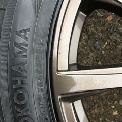 215/50R17 冬用スタッドレスタイヤアルミホイールセット4本　の画像