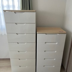 アイリスオーヤマ　チェスト　5段と7段