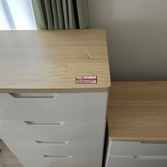 アイリスオーヤマ　チェスト　5段と7段の画像