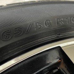 （急ぎ）　Weds　レオニス UC タイヤ付16インチ　ホイールの画像