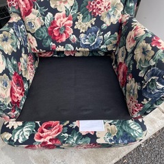良品⭐️希少柄🩷IKEA ストランドモン ウィングチェアの画像