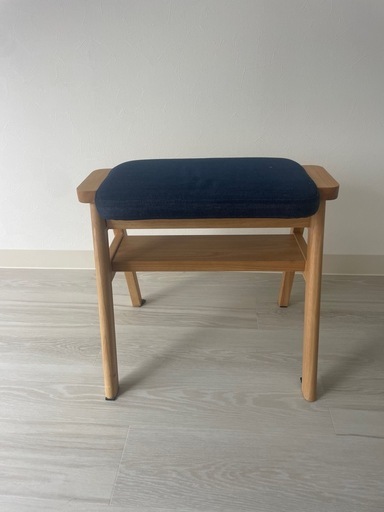 無印良品残反をつかったスタッキングスツール