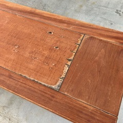 木製ベンチ 長椅子の画像