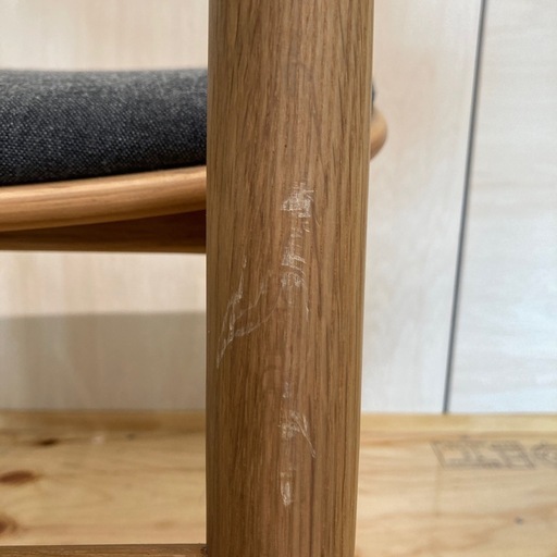 在庫3脚】無印良品 ダイニングチェア MUJI 北欧スタイル チェア 天然木
