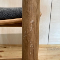 【在庫3】無印良品 ダイニングチェア  MUJI 北欧スタイル チェア 天然木 椅子 ナチュラル インテリア★S3280Aの画像