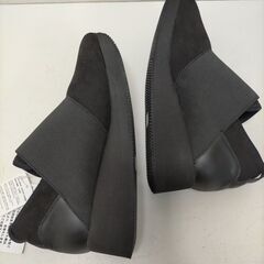 【送料無料】ホーキンススポーツ Hawkins Sport brilliant レディースシューズ 24.5cm ブラック  新品  カジュアル 軽量　251014-5Tの画像