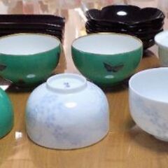 香蘭社 お湯のみ　茶托　おしぼり置きの画像