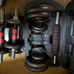 可変式ダンベル
セットの画像