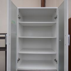 599>　食器棚　カラー：ホワイトの画像