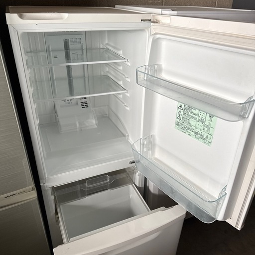 美品 2014年 パナソニック 2ドア冷凍冷蔵庫 138L NR-B146W