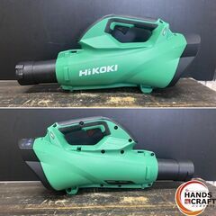 【久留米】【引き取り限定】【未使用品】HiKOKI ハイコーキ RB36DA(2XPZ) コードレスブロワ バッテリー(36V-2.5Ah/18V-5.0Ah)×2・充電器・直噴管・箱入※店舗展示品の画像