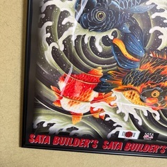 信州まなぶ×SATAbuilder‘s　金魚図A-1ポスター 佐田 ビルダーズの画像