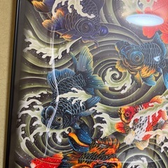 信州まなぶ×SATAbuilder‘s　金魚図A-1ポスター 佐田 ビルダーズの画像
