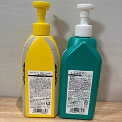 ゴーゴートレインのリンスインシャンプーとボディソープの画像