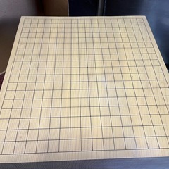 囲碁 碁盤 新榧 脚付盤 六寸 60号 板目 天地柾目盤 厚み17.8cm 重量14Kg へそ•脚付き 花林碁笥 (大)碁石 蛤/那智黒 付き 中古品 ③の画像