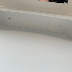 ライト付きドレッサー キズ汚れありの画像