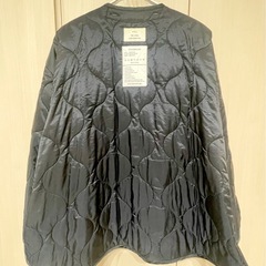 HYKE ハイク　キルティングライナージャケット サイズ1 ブラック　Sの画像