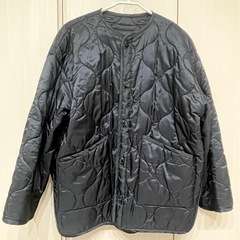 HYKE ハイク　キルティングライナージャケット サイズ1 ブラック　Sの画像