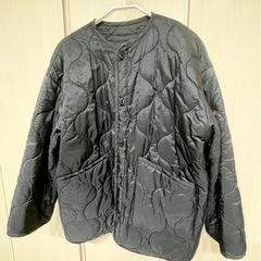 HYKE ハイク　キルティングライナージャケット サイズ1 ブラック　Sの画像