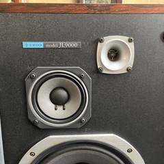 Trio トリオ SPEAKER SYSTEM model: JL-9000 ペアスピーカー 3WAY 8Ω max60W 45-20000Hz 稼働確認済 レア KENWOOD 中古品 ③の画像