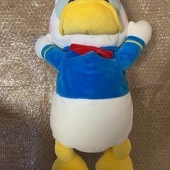 ドナルドダックぬいぐるみの3体セットの画像