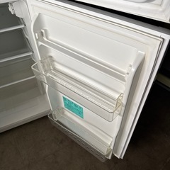配達応談　2018年 ハイアール 121L 2ドア冷凍冷蔵庫 ホワイト JR-N121Aの画像
