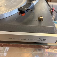 昭和レトロ　レコードプレーヤーの画像