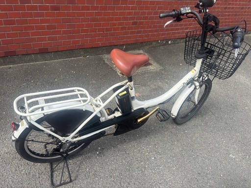 電動自転車 YAMAHA PAS Babby ホワイト　9★ PAS babby ヤマハ(YAMAHA) 子供乗せ自転車 20インチ | 自転車