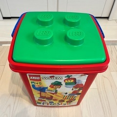 LEGO レゴ ブロック バケツの画像