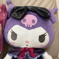 【新品美品】クロミちゃんぬいぐるみ 2つセットの画像