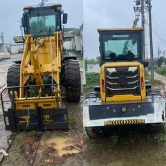 状態良好！中国製ホイールローダー＋旋耕機付属、日本の現場で即戦力！120万円の画像