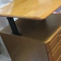 💗美品💗サイドチェスト💗学習机のサイドテーブル　介護ベッドのサイドテーブルの画像